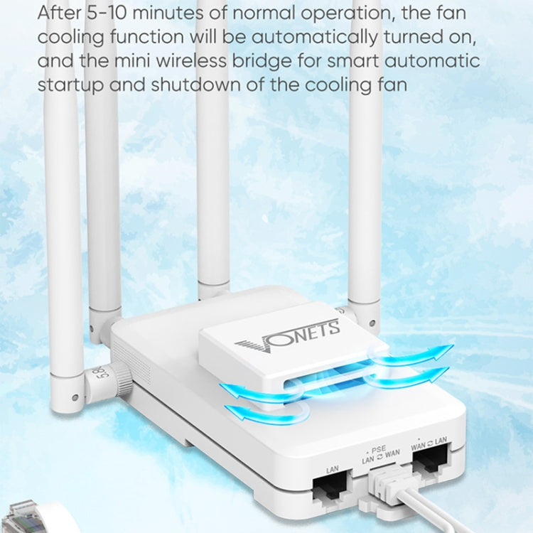 VONETS VAR1800-H 1800Mbps Wireless WiFi Router Standard Edition(White) - HoMEdemic™ 