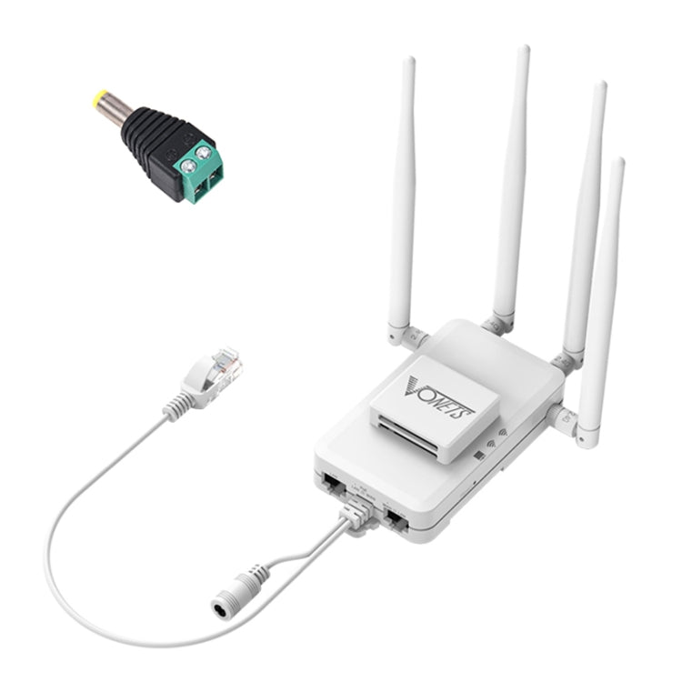 VONETS VAR600-H 600Mbps Wireless Bridge WiFi Repeater, With DC Adapter Set - HoMEdemic™ 