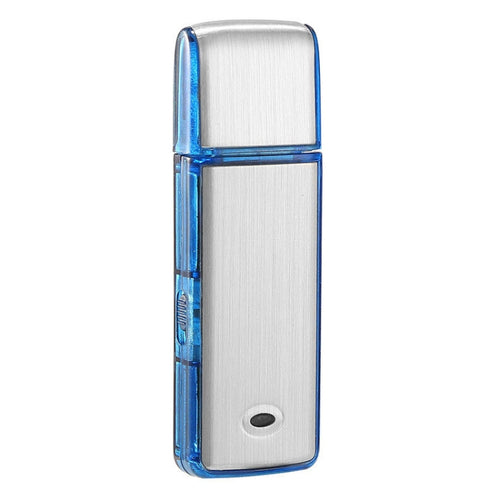 SK858 8GB Rechargeable Portable U-Disk Meeting Voice Recorder (Blue) - HoMEdemic™ 