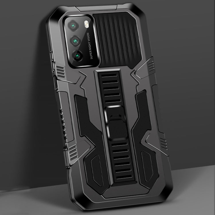 Vanguard Warrior All Inclusive Double-color Shockproof TPU + PC Protective Case with Holder, For Xiaomi Poco M3, For Samsung Galaxy Note20 Ultra, For Motorola Moto G9 Plus - HoMEdemic™ 