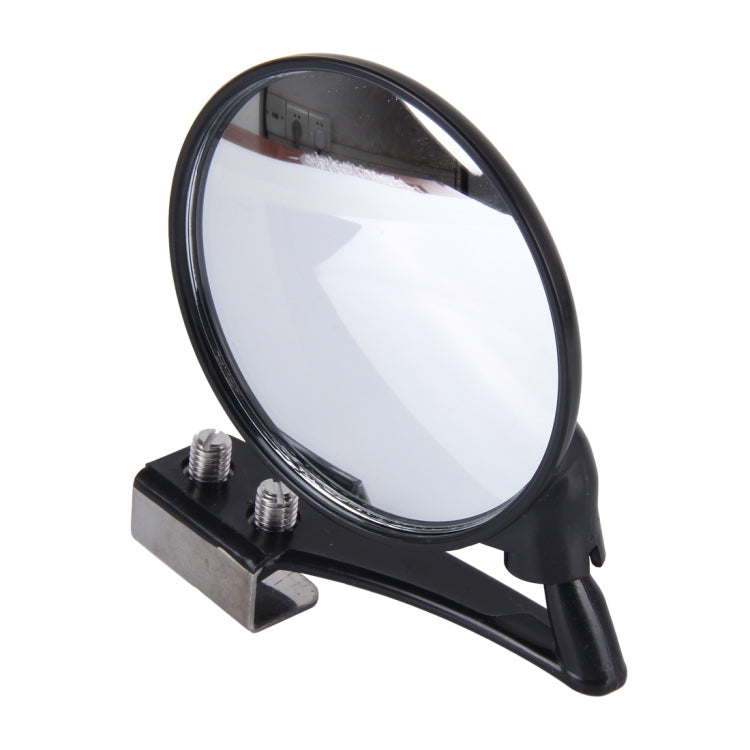 Vehicle Front Blind Area Wide-angle Adjustable Observation Mirror, Black Right Side, Silver Left Side - HoMEdemic™ 