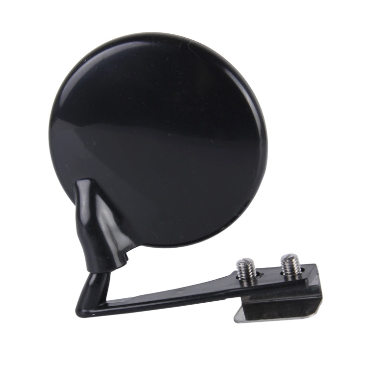 Vehicle Front Blind Area Wide-angle Adjustable Observation Mirror, Black Right Side, Silver Left Side - HoMEdemic™ 
