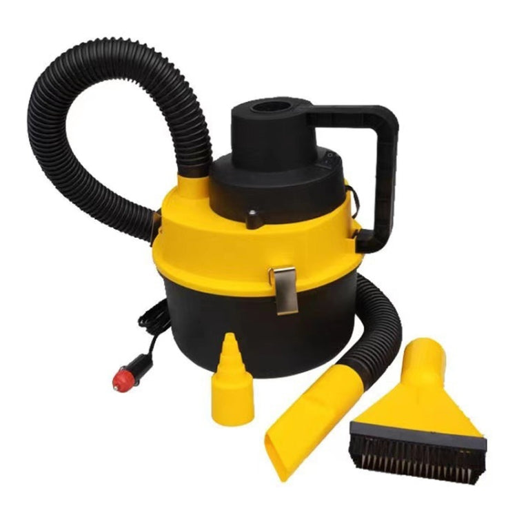 Vehicle Vacuum Cleaner For Wet And Dry Use Large Round Tub Car Cleaning Tool, Style: 12V Car Model - HoMEdemic™ 