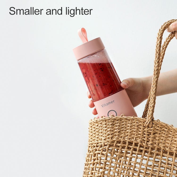 Vitamer USB Mini Portable Juicer Juice Blender Lemon Fruit Squeezers Reamers Bottle (White) - HoMEdemic™ 