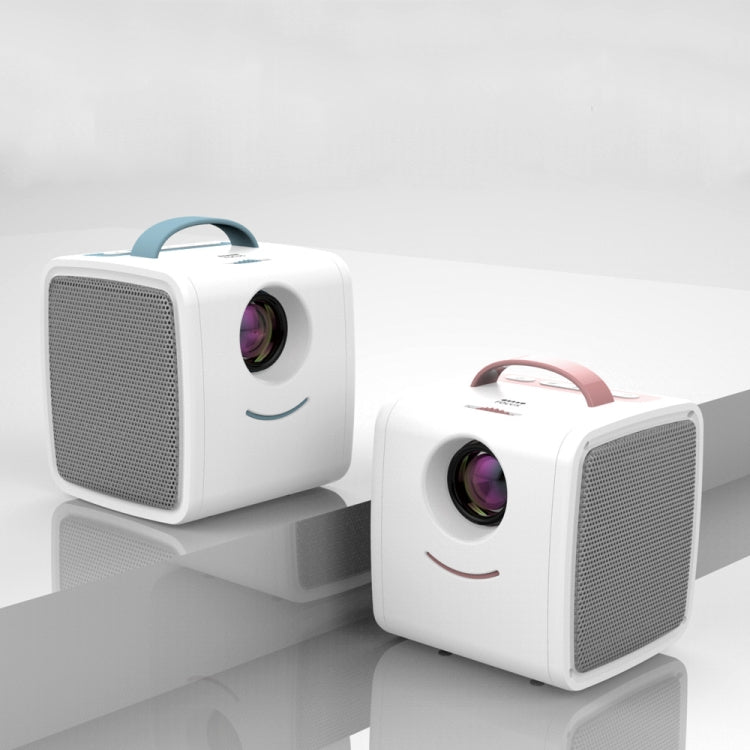 W-S1 10W Children Video Projector 30 Lumens HD 1080P LCD Technology, Support AV / USB / Mini SD Card / HDMI / Audio - HoMEdemic™ 