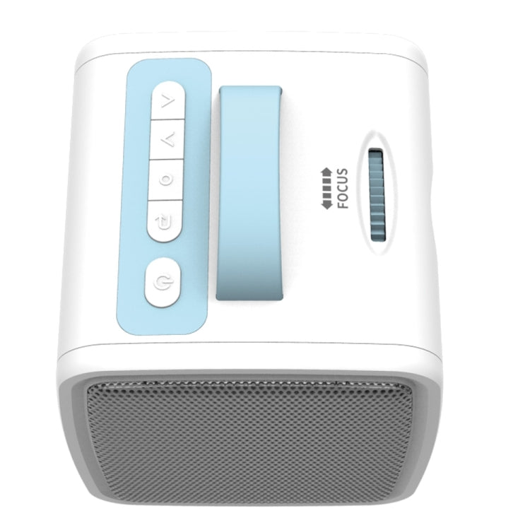 W-S1 10W Children Video Projector 30 Lumens HD 1080P LCD Technology, Support AV / USB / Mini SD Card / HDMI / Audio - HoMEdemic™ 