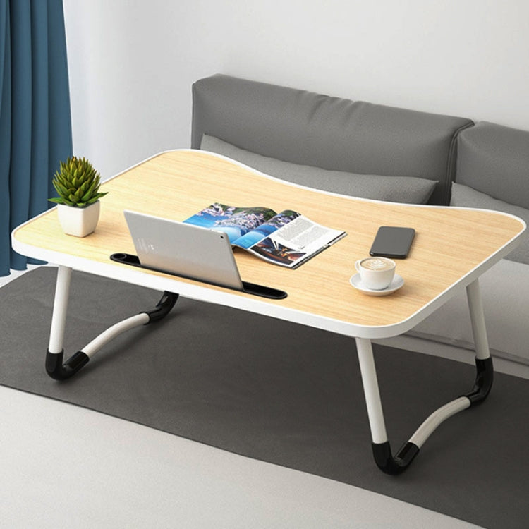 W-shaped Non-slip Legs Adjustable Folding Portable Writing Desk Laptop Desk with Card Slot, with Card Slot - HoMEdemic™