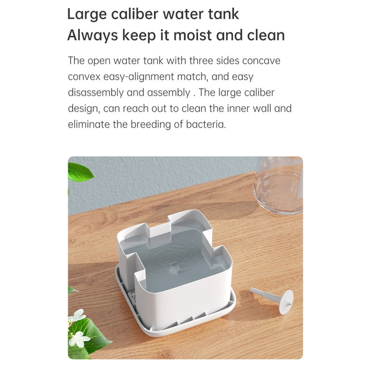 W08 Anti-Gravity Water Drop Humidifier Home Desktop Sprayer (White) - HoMEdemic™ 