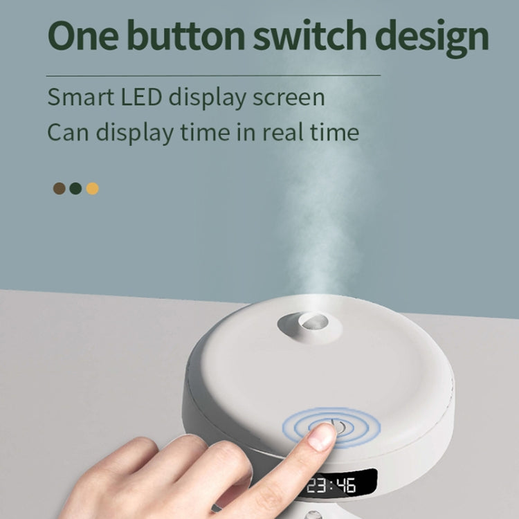 W1 LED Smart Display Anti-Gravity Water Drop Humidifier(White) - HoMEdemic™ 