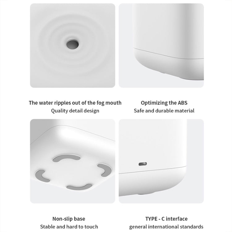 W1 LED Smart Display Anti-Gravity Water Drop Humidifier(White) - HoMEdemic™ 