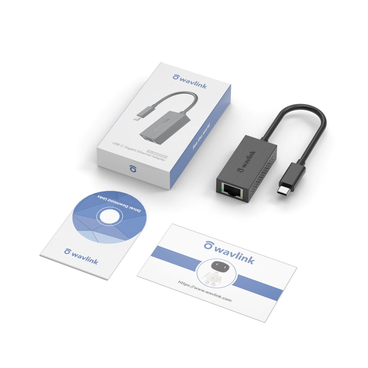WAVLINK NWU327GC LAN Network Cable Converter Type-C to RJ45 Gigabit Ethernet Adapter - HoMEdemic™ 