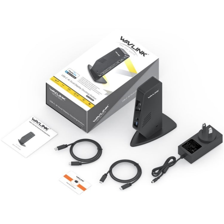 WAVLINK WL-UG69DK5 Laptop Dual 5K / 4K 60Hz Monitor Adapter USB 3.0 Docking Station, Plug:US Plug - HoMEdemic™ 