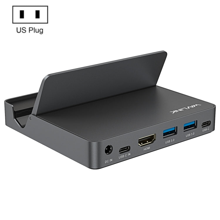 WAVLINK WL-UHP3D01 Portable Type-C Cell Phone Docking Station Multi-Port USB HUB Adapter(US Plug) - HoMEdemic™ 