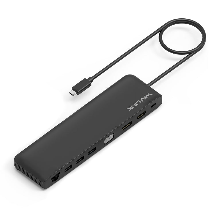WAVLINK WL-UMD04 Portable USB-C to HD / DVI / VGA Slim Converter Type-C Hub Adapter - HoMEdemic™ 