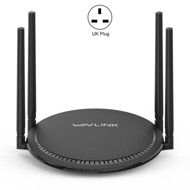 WAVLINK WN531AX2 AX1800 Dual Band Gigabit Wireless Internet Router WiFi 6 Repeater, Plug:UK Plug - HoMEdemic™ 