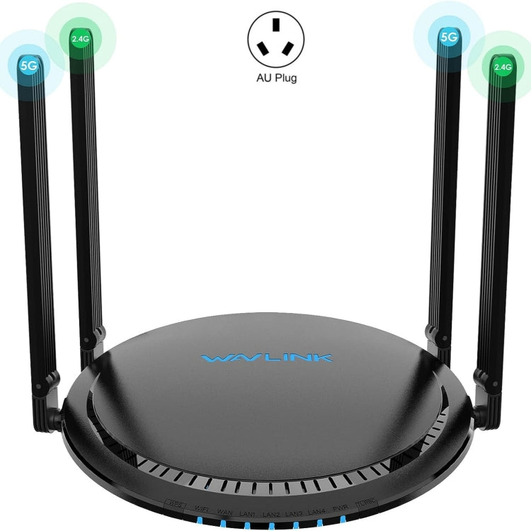 WAVLINK WN531MX3 Wider Coverage AX3000 WiFi 6 Wireless Routers Dual Band Wireless Repeater, Plug:AU Plug - HoMEdemic™ 