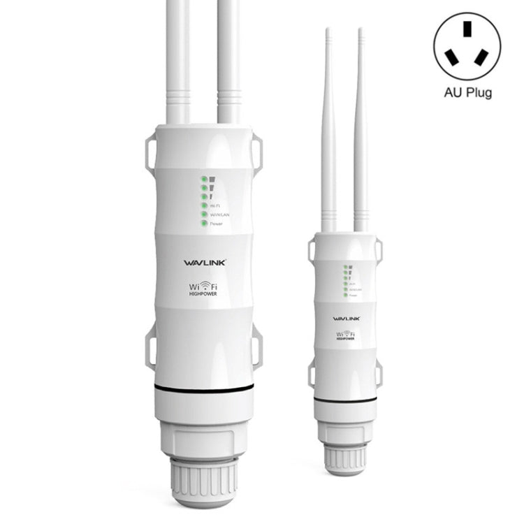 WAVLINK WN570HA1 Weatherproof 2.4+5GHz 600Mbps Outdoor WiFi Range Router Extender, Plug:AU Plug - HoMEdemic™ 