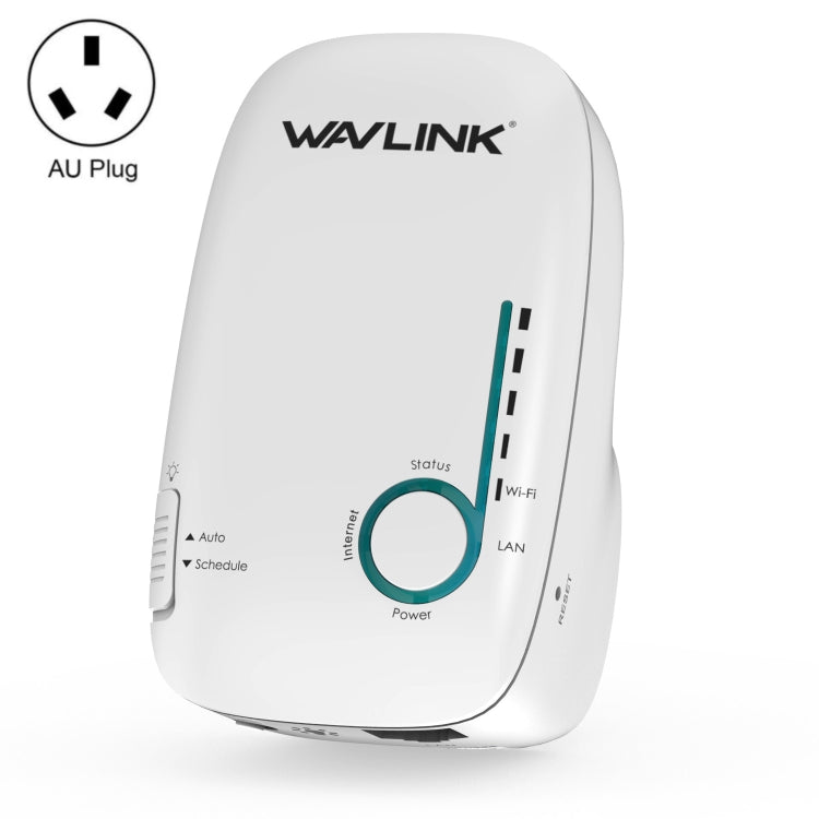 WAVLINK WN576K1 AC1200 Household WiFi Router Network Extender Dual Band Wireless Repeater, Plug:AU Plug (White) - HoMEdemic™ 