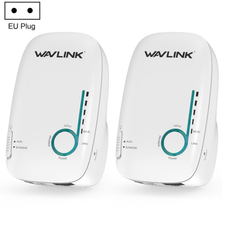 WAVLINK WN576K2 AC1200 Household WiFi Router Network Extender Dual Band Wireless Repeater, Plug:EU Plug (White) - HoMEdemic™ 