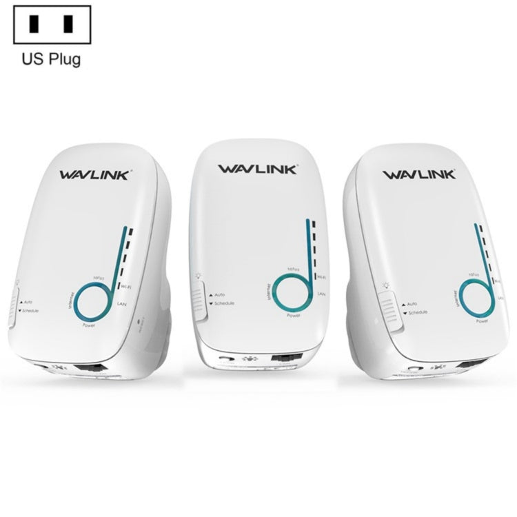 WAVLINK WS-WN576A2 AC750 Household WiFi Router Network Extender Dual Band Wireless Repeater, Plug:US Plug - HoMEdemic™ 