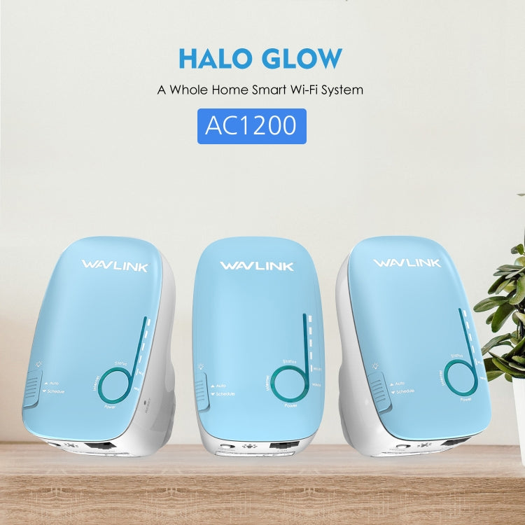 WAVLINK WS-WN576A2 AC750 Household WiFi Router Network Extender Dual Band Wireless Repeater, Plug:US Plug - HoMEdemic™ 