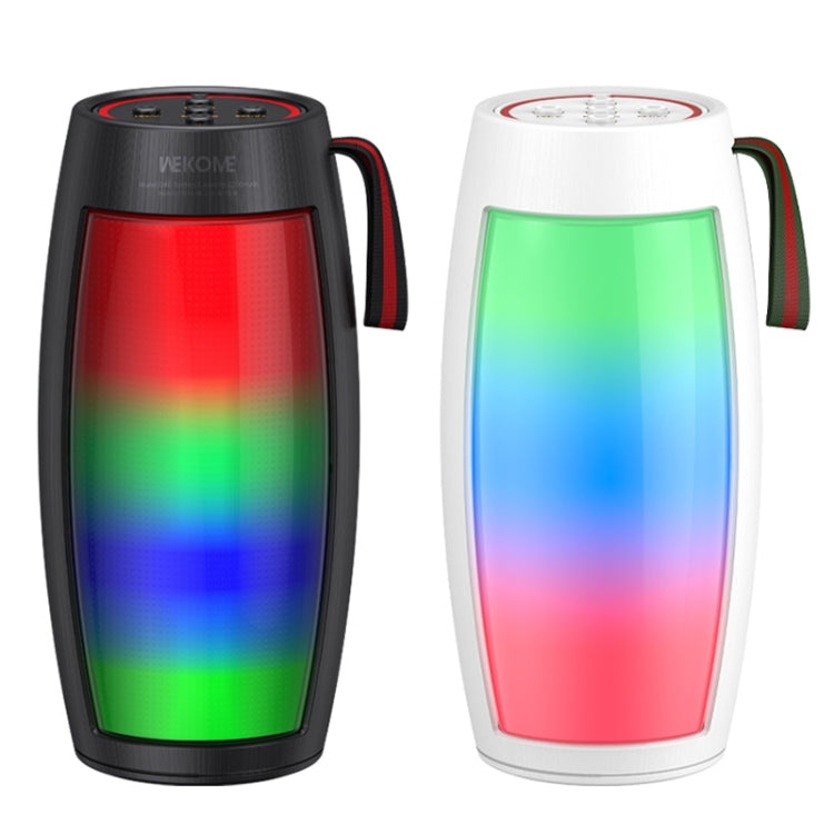 WEKOME D40 5W Sound Pulse Colorful Bluetooth Speaker (Black) - HoMEdemic™ 