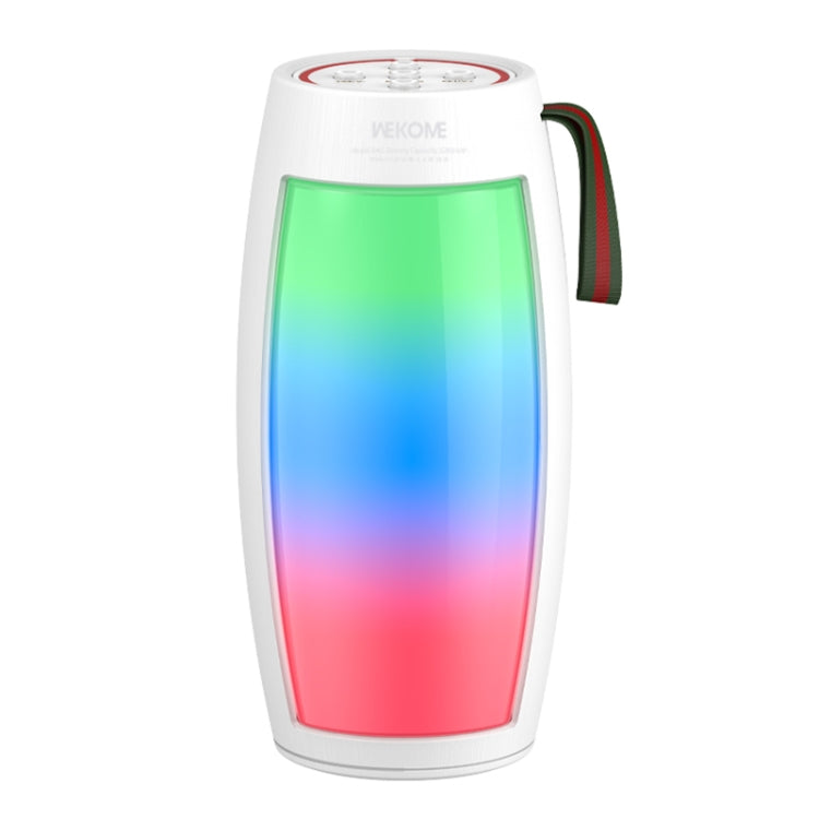 WEKOME D40 5W Sound Pulse Colorful Bluetooth Speaker (White) - HoMEdemic™ 