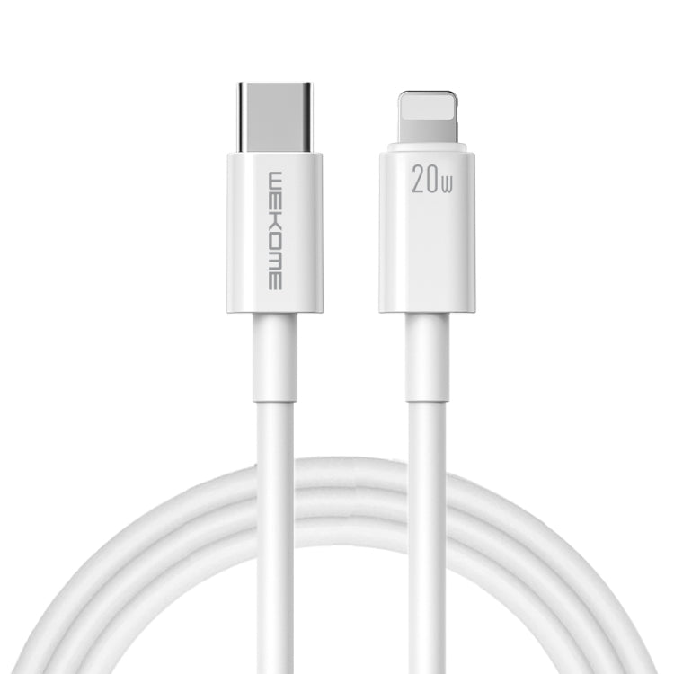 WEKOME WDC-168 Original Series PD 20W USB-C / Type-C to 8 Pin Fast Charge Data Cable Length: 1m - HoMEdemic™ 