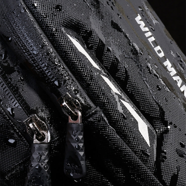 WILD MAN L1 3L Outdoor Motorcycle Riding Hard Shell Waist Bag Sports Cross-body Bag(Black) - HoMEdemic™ 