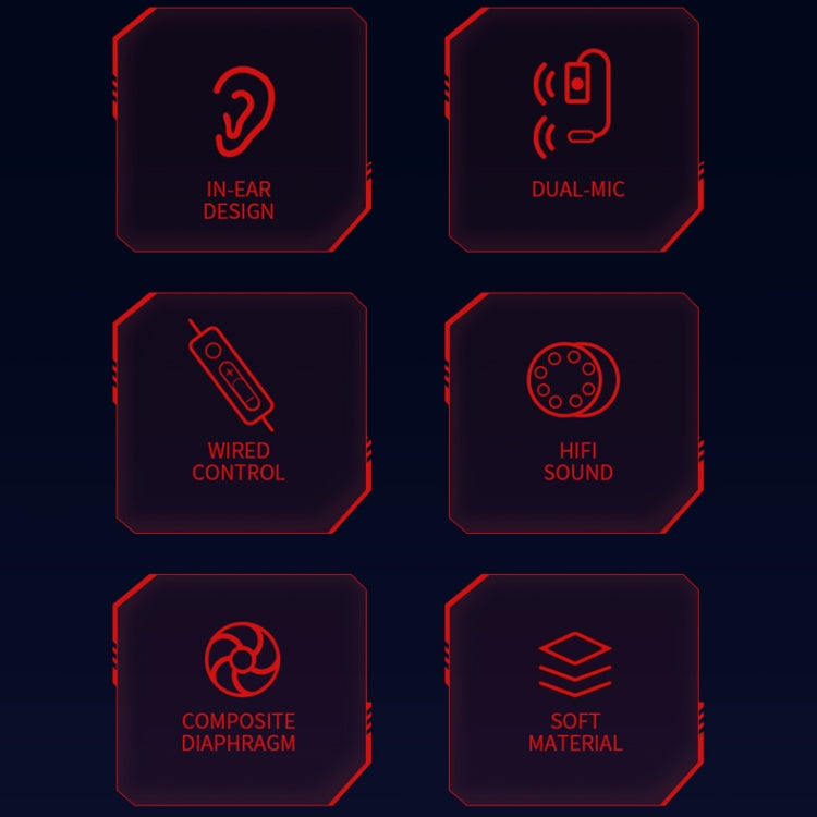 WK ET-Y30 ET Series 3.5mm Elbow In-ear Wired Wire-control Gaming Earphone with Microphone (Black) - HoMEdemic™ 