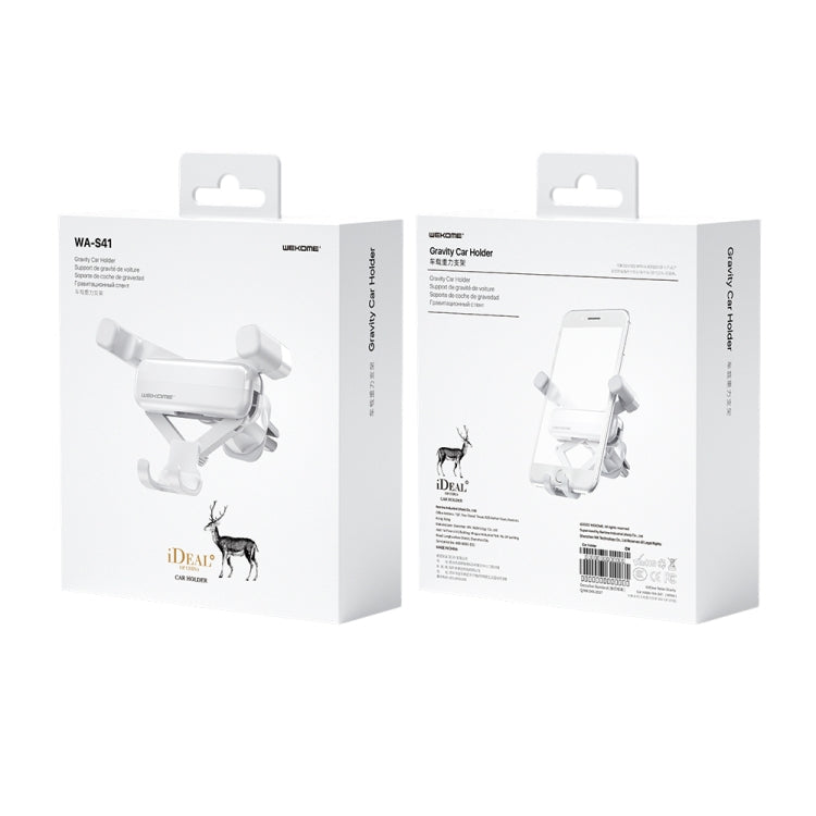 WK WA-S41 iDeal Series Car Gravity Bracket Car Air Outlet FoldingMobile Phone Holder Bracket - HoMEdemic™ 