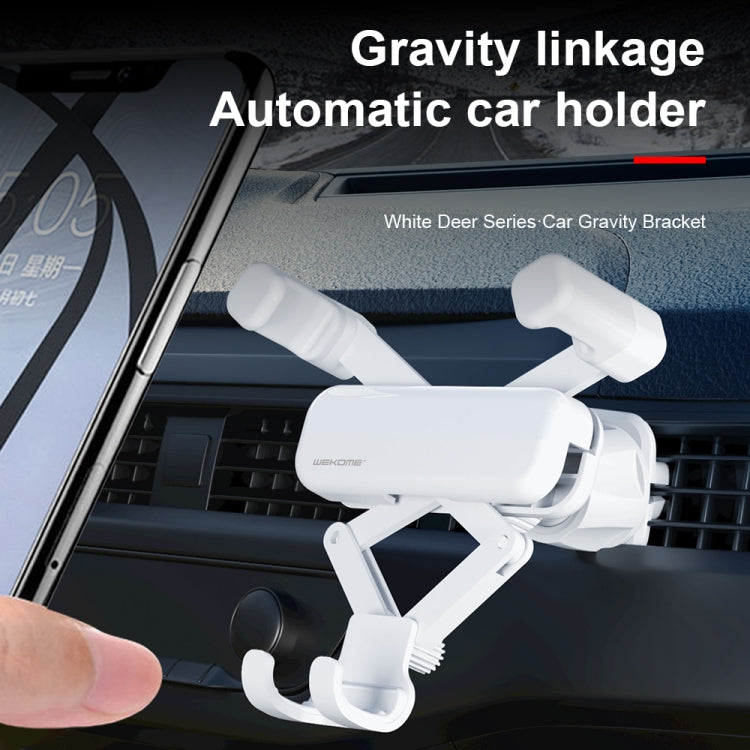 WK WA-S41 iDeal Series Car Gravity Bracket Car Air Outlet FoldingMobile Phone Holder Bracket - HoMEdemic™ 