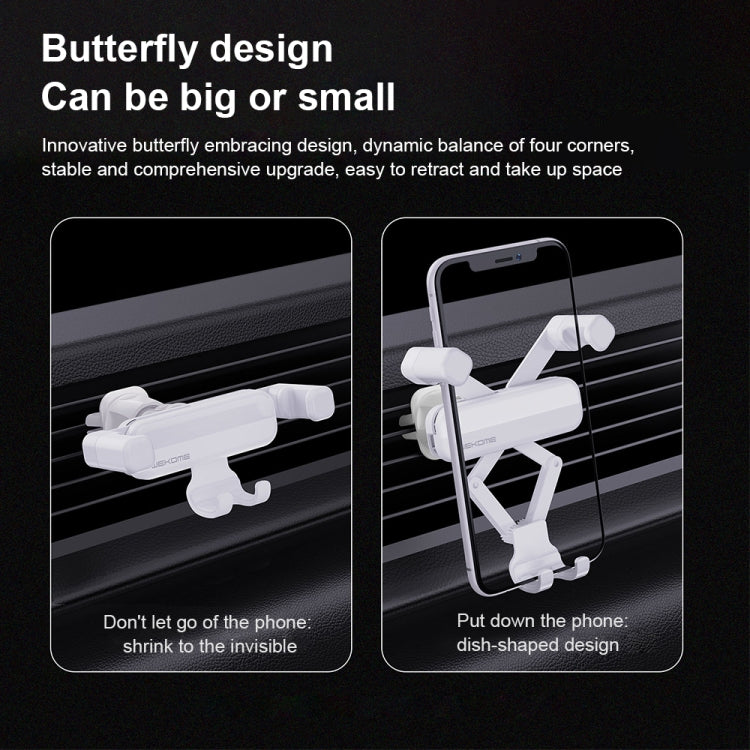 WK WA-S41 iDeal Series Car Gravity Bracket Car Air Outlet FoldingMobile Phone Holder Bracket - HoMEdemic™ 