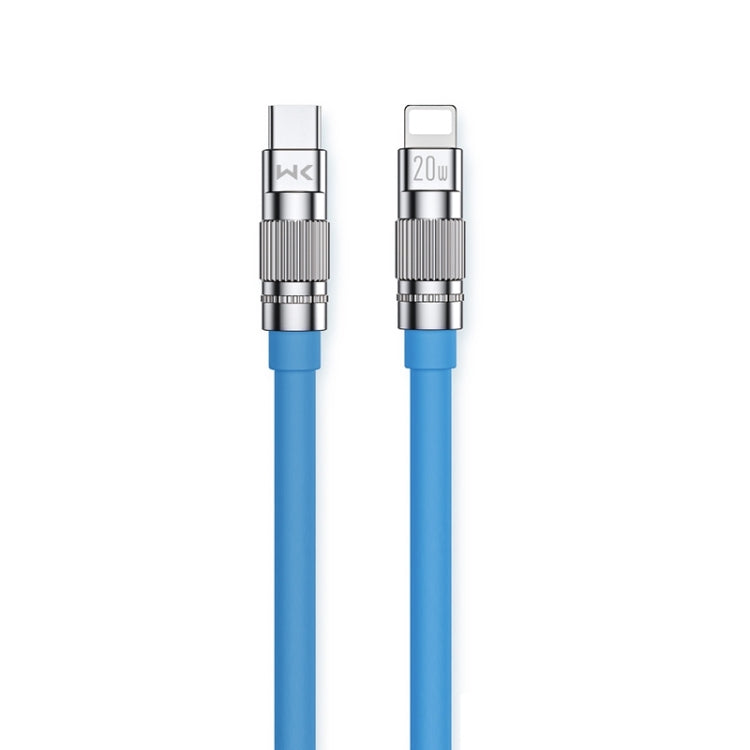 WK WDC-187 Qjie Series 20W USB-C/Type-C to 8 Pin Fast Charge Data Cable, Length: 1m(Blue) - HoMEdemic™ 