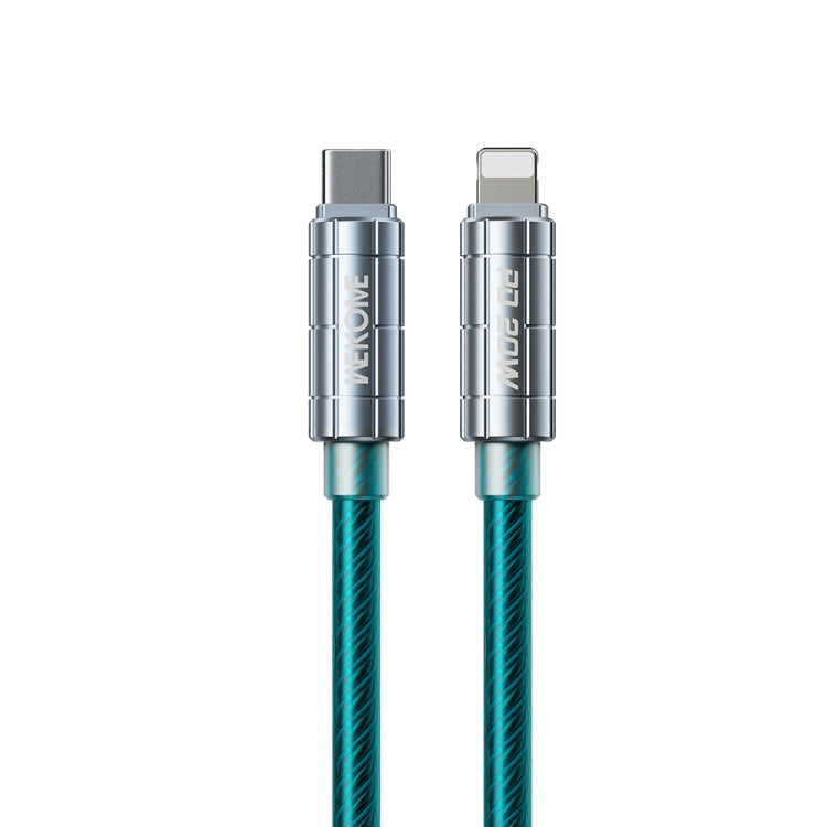WK WDC-205 PD 20W USB-C/Type-C to 8 Pin Super Fast Charge Data Cable, Length: 1m(Blue) - HoMEdemic™ 