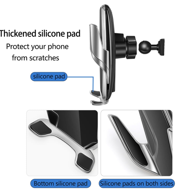 WK WP-U205 15W Vanguard Series Transcendent Wireless Charging Car Holder (Black) - HoMEdemic™ 