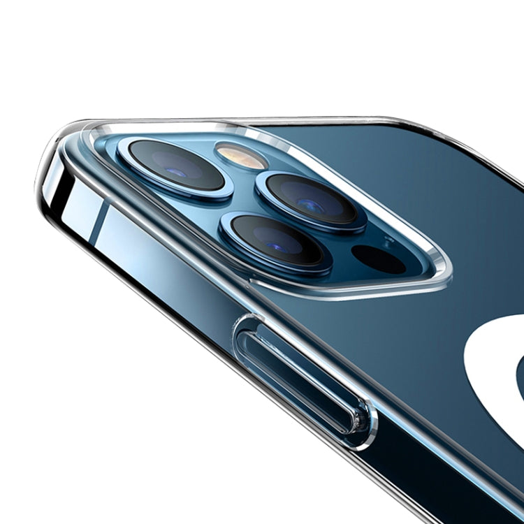 WK WPC-007 iDeal Series Magsafe Case Magnetic Ring All-inclusive Clear TPU Transparent Shockproof Case For iPhone 11 Pro Max - HoMEdemic™ 