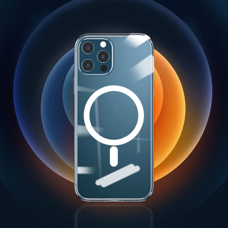 WK WPC-007 iDeal Series Magsafe Case Magnetic Ring All-inclusive Clear TPU Transparent Shockproof Case For iPhone 11 Pro Max - HoMEdemic™ 