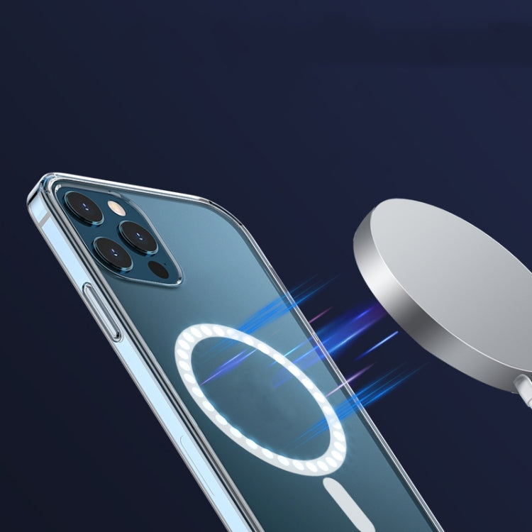 WK WPC-007 iDeal Series Magsafe Case Magnetic Ring All-inclusive Clear TPU Transparent Shockproof Case For iPhone 11 Pro Max - HoMEdemic™ 