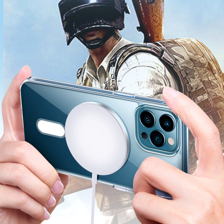 WK WPC-007 iDeal Series Magsafe Case Magnetic Ring All-inclusive Clear TPU Transparent Shockproof Case For iPhone 11 Pro Max - HoMEdemic™ 