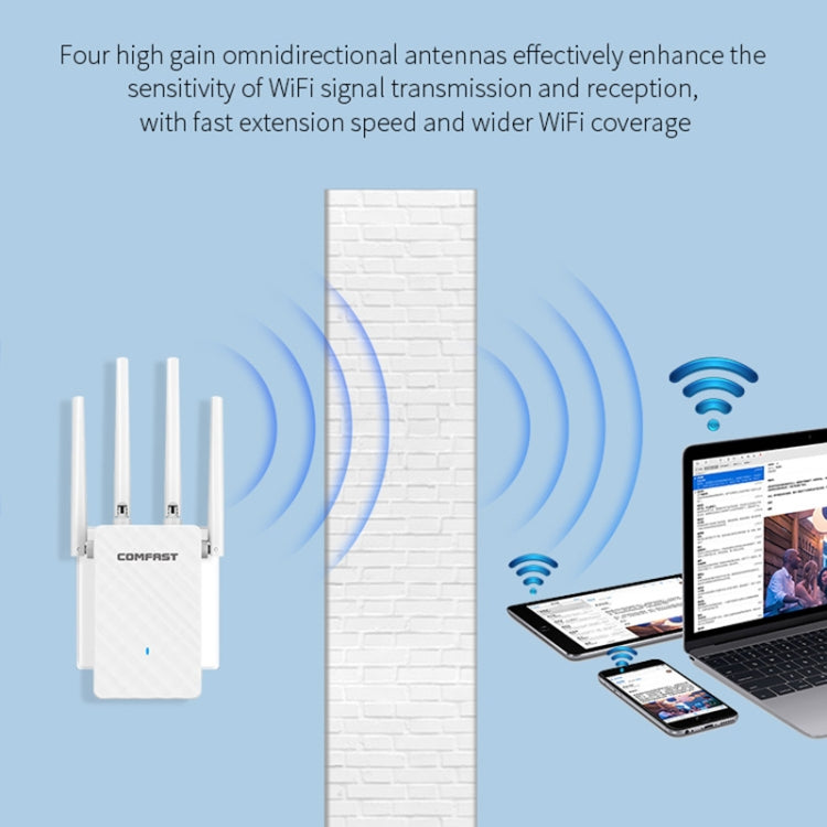 COMFAST CF-WR306S 300Mbps Wireless WiFi Signal Amplifier - HoMEdemic™ 