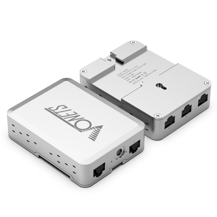 VONETS VS500 5 Ports Ethernet Gigabit Switch with DC Adapter + Rail Fixing Buckle Set - HoMEdemic™ 