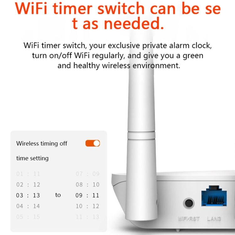 Tenda F6 300Mbps 4 External 5dBi Antennas Wireless N300 Easy Setup Router - HoMEdemic™ 