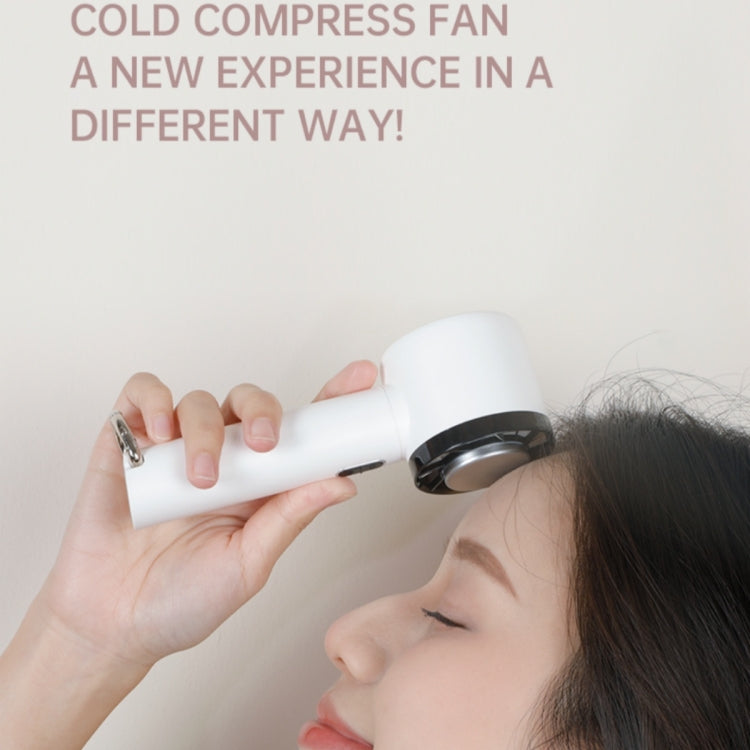 WX-625 Cold Compress Function Portable Mini Summer Fan Handheld Cooling Fan(Baby Blue) - HoMEdemic™ 