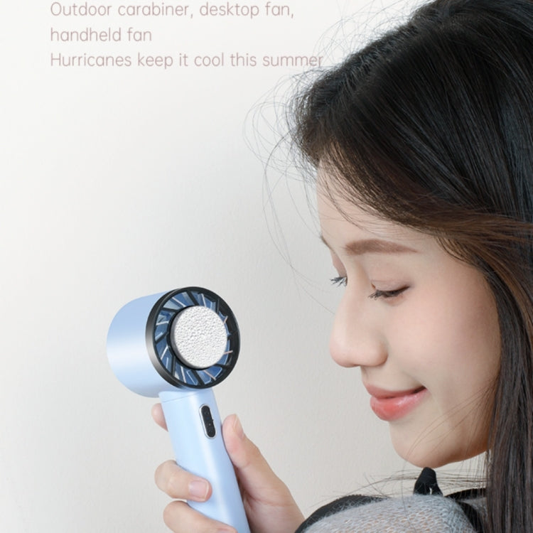 WX-625 Cold Compress Function Portable Mini Summer Fan Handheld Cooling Fan(White) - HoMEdemic™ 