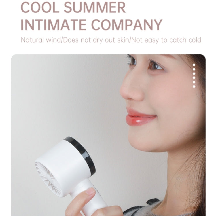 WX-625 Cold Compress Function Portable Mini Summer Fan Handheld Cooling Fan(White) - HoMEdemic™ 