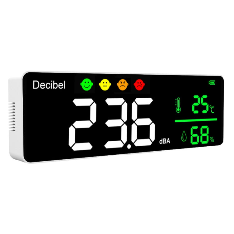 Wall-mounted Decibel Meter Temperature & Humidity Detector - HoMEdemic™ 