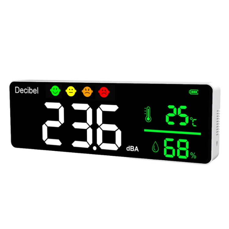 Wall-mounted Decibel Meter Temperature & Humidity Detector - HoMEdemic™ 