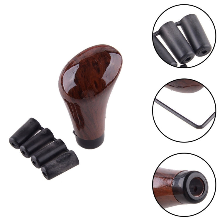 Walnut Car Shift Lever Handle Gear Head(Wood Grain) - HoMEdemic™ 