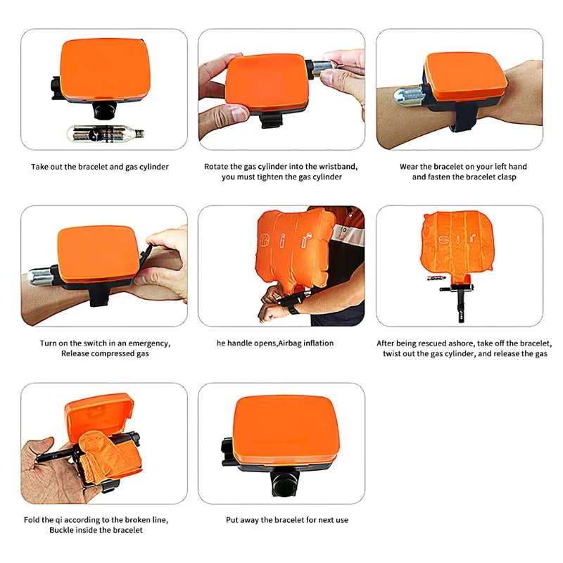 Water Safety Inflatable Swim Bracelet - HoMEdemic™ 